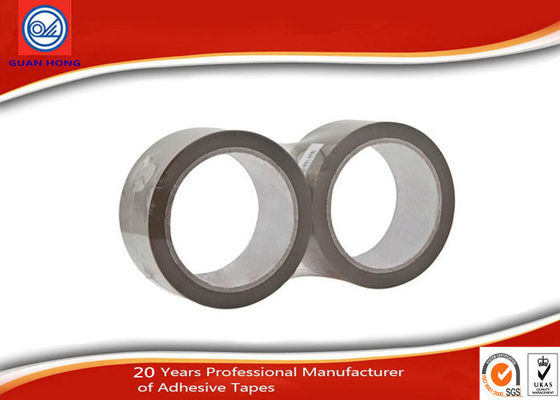 Weather - resistance BOPP Brown Colored Packing Tape for Box / Carton 66m Length supplier