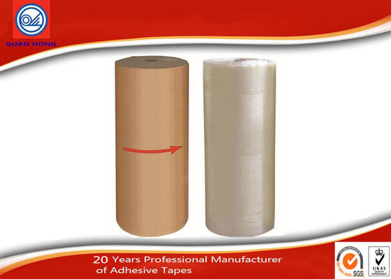 Acrylic Adhesive BOPP Jumbo Roll Tape / BOPP Packing Tape Full Form supplier