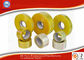 Water Activated Yellow Transparent BOPP Packing Tape High Strength supplier