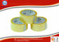 Water Activated Yellow Transparent BOPP Packing Tape High Strength supplier