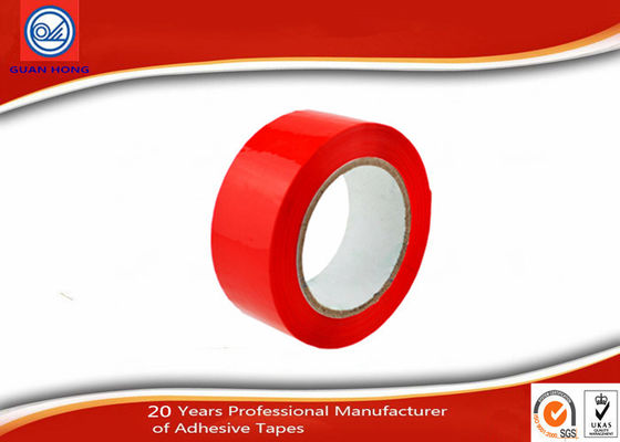 Colored Acrylic BOPP Packaging Sealing Tape Red / Blue / Green / Pink supplier