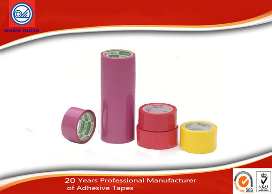 Paper Core Colorful BOPP Packaging Tape , Colored Sealing Adhesive Tape supplier