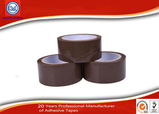 Heavy Duty Shipping Brown BOPP Packing Tape , Carton Packaging Tape supplier