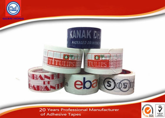 48mm X 50m Strong Adhesive BOPP Packaging Tape For Sealing With Logo supplier