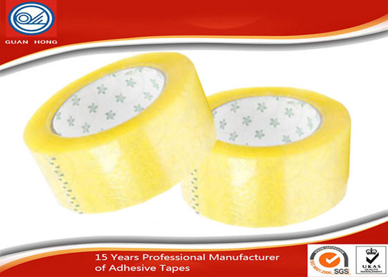 Bopp Packing Clear Adhesive Tape Roll / Bopp Packing Tape Logo Printed supplier