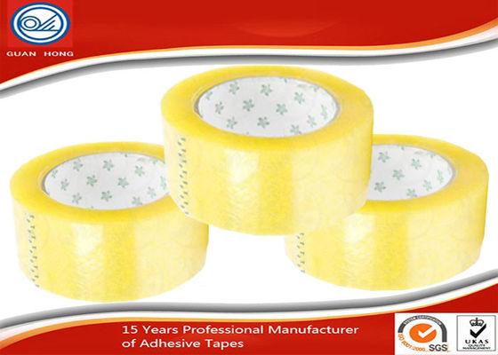 Clear BOPP Adhesive Jumbo Roll OPP Tape 50m , 60m , 100m Length supplier