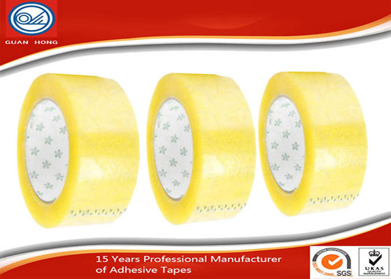 Clear BOPP Adhesive Jumbo Roll OPP Tape 50m , 60m , 100m Length supplier