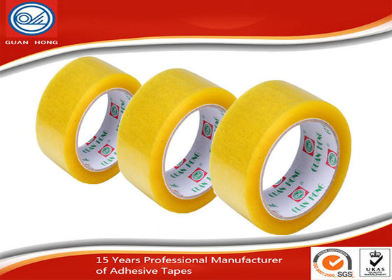 Water proof Pressure Sensitive Acrylic Adhesive Bopp Packaging Tape Single Side supplier