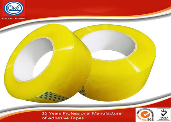 Waterproof BOPP Packaging Tape / BOPP Jumbo Roll With Single Side Glue supplier