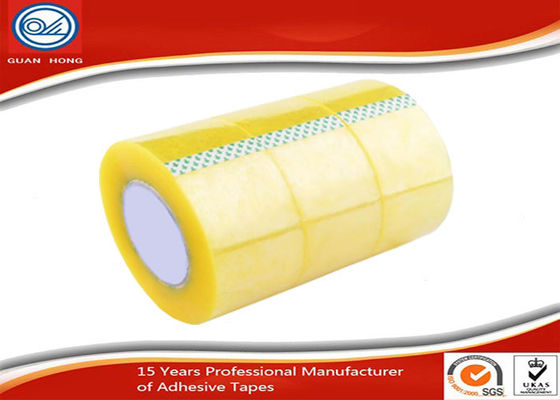 BOPP Acrylic 2 " Strong Stickness Carton Sealing Tape Yellowish Transparent supplier