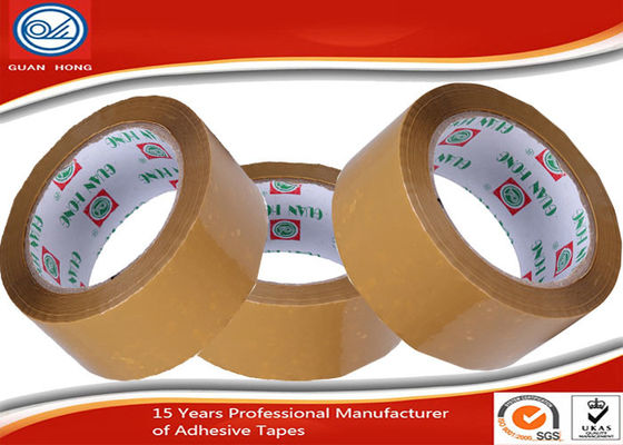 Industry Colored Packing Tape , Acrylic Self Adhesive Tan Packaging Tape supplier