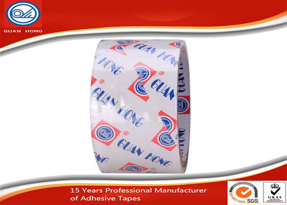 Customized Transparent Crystal Clear Tape / BOPP Adhesive Packing Tape supplier