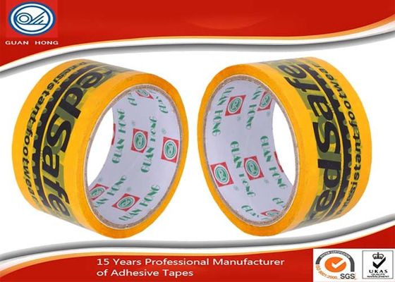 Shipping BOPP Hand Printed Adhesive Tape 36mic ~ 90mic Thickness supplier