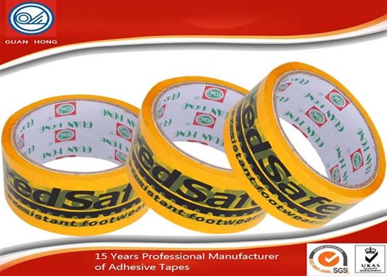 Custom English Logo Printed Colored Adhesive Tape For Sealing and Packing supplier