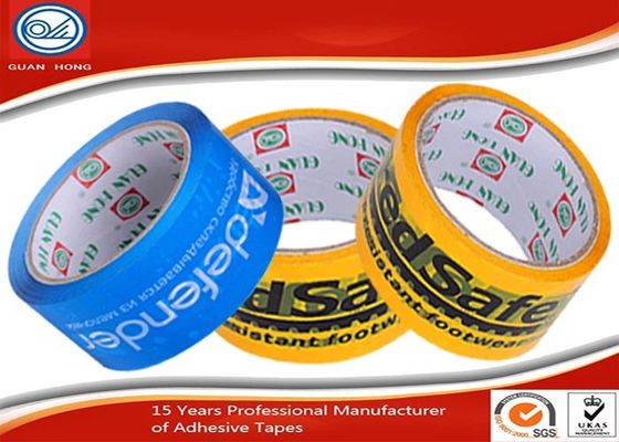 Logo Printed Packaging Tape / Heavy Duty Adhesive Sealing Tape supplier