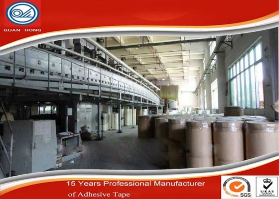 Adhesive Shipping Packing Tape BOPP Jumbo Roll Single Sided Strong Glue supplier