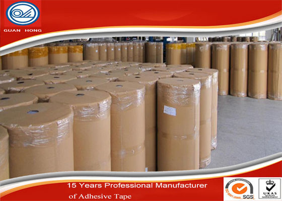 40mic / 42mic / 45mic BOPP Adhesive Tape Jumbo Roll for Packing and Binding supplier