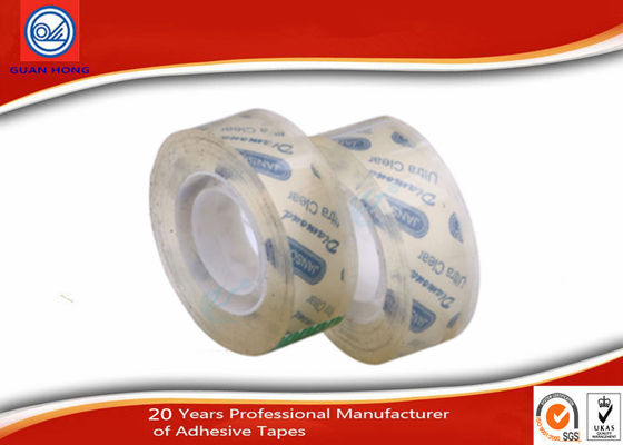 12mm Clear Adhesive BOPP Sticky Stationery Tape For Office & School Use supplier