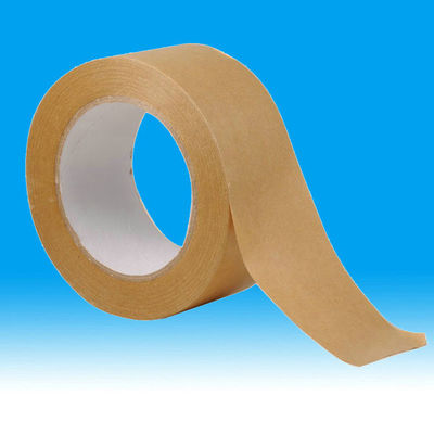 synthetic rubber Parcel packing Kraft Paper Tape , 135mic--160mic supplier