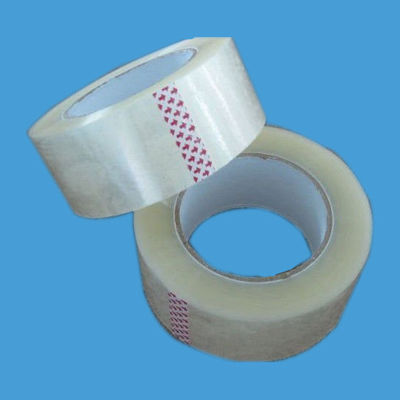 Transparent 24mm strong sticky BOPP Packaging Tape for Bag Sealing supplier