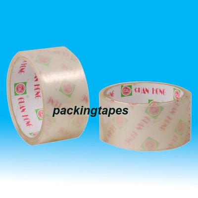 factory Bag / box Sealing 3 Inch Crystal Clear Tapes  , 35 micron - 65 micron supplier