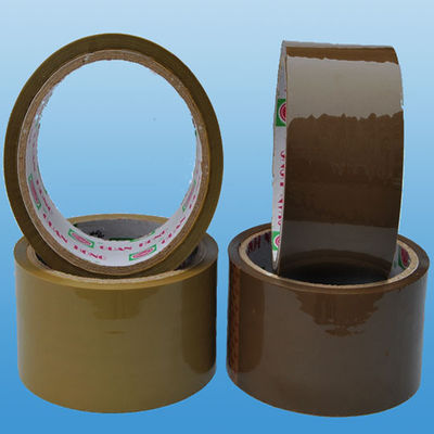 Acrylic Hot Melt Glue Carton Colored Packaging Tape , Beverage Bag Bundling tapes supplier