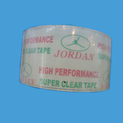 Gmark Logo On Adhesive Custom Crystal Clear Tape , 15 m - 1500 Y supplier