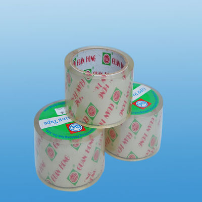 BOPP film goods strapping high adhesive branded packaging tape of Acrylic Glue supplier