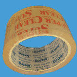 BOPP film goods strapping high adhesive branded packaging tape of Acrylic Glue supplier