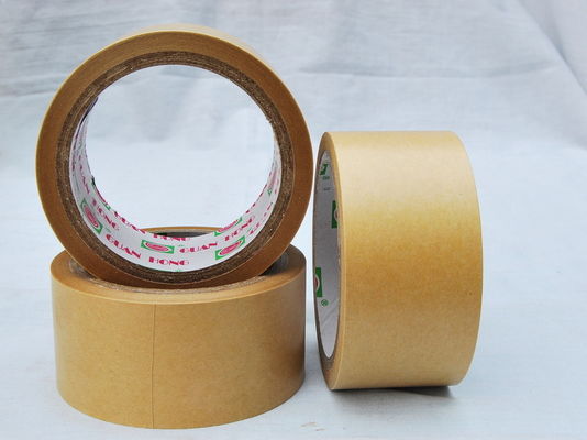 Low noise custom logo printed siliconised kraft paper tapes for cargo bundling supplier