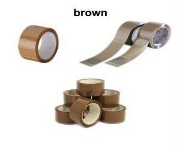 Low Noise Colored Packaging Tape for Sealing 48mm Strong Adhesive supplier