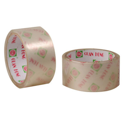 Crystal Clear Bopp Packaging Tape  24mm Strong Sticky for Bag Sealing supplier