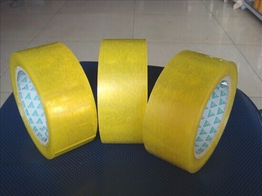 Clear BOPP Packaging Tape Strong adhesive Water based Adhesive for Sealing supplier