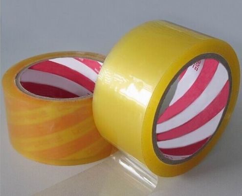 Strong Self - Adhesive BOPP Custom Printed Packaging Tape Water Based Acrylic supplier