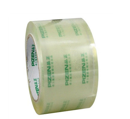 Single Sided Transparent BOPP Packaging Tape Tensile Strength With SGS ROHS supplier