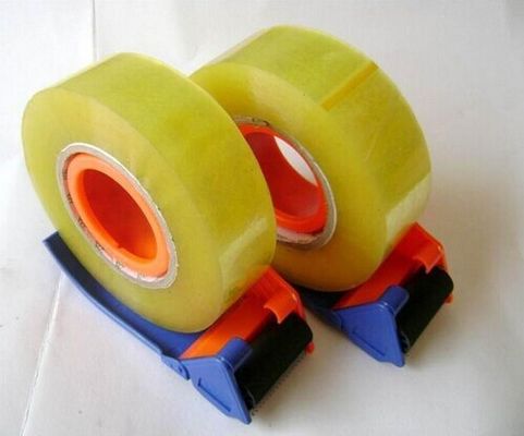 Custom BOPP Security Packaging Tape Environment Protection Yellowish 60m supplier