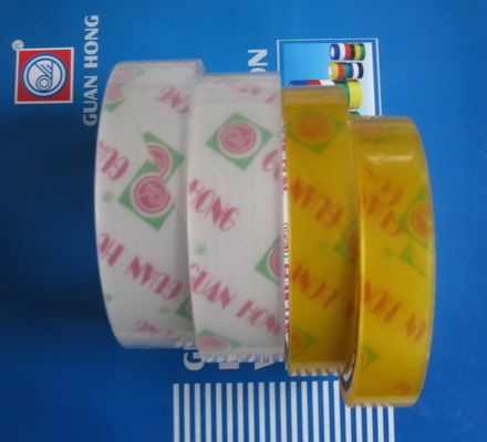 Low Noise Reinforced BOPP Colored Packaging Tape 60m With ISO And SGS supplier