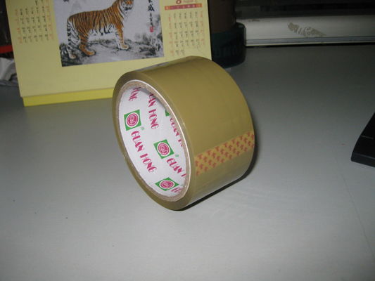 Acrylic Or BOPP Colored Packaging Tape Stable Brown Professional supplier