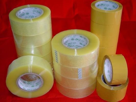 Clear Low Noise Stable BOPP Packaging Tape High Adhesive 45mic supplier