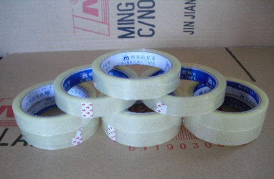 Low Noise Crystal clear BOPP Packaging Tape for Carton Sealing  74mm *100m supplier