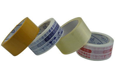 SGS ROHS Printed Packaging Tape Water based for industrial bundling supplier