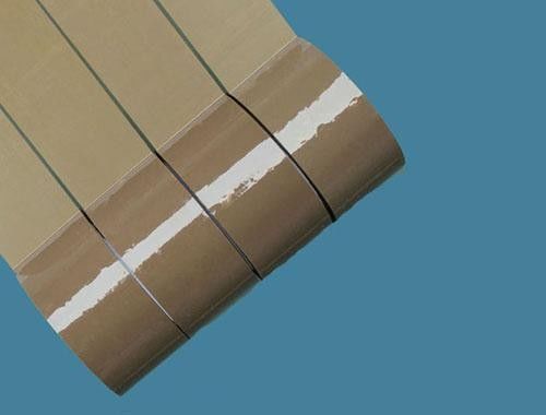 Strong Sticky Brown Reinforced BOPP Packaging Tape 35~65 Mic for  Sealing supplier