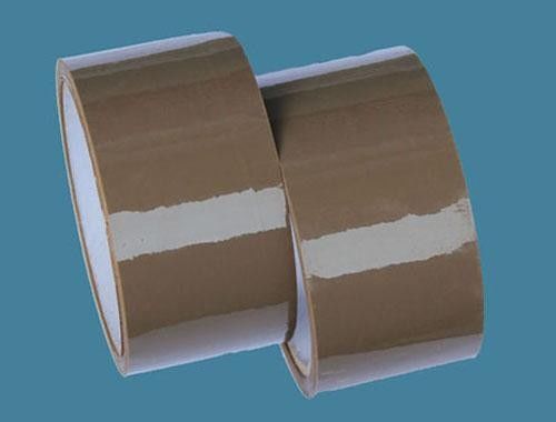 Strong Sticky Brown Reinforced BOPP Packaging Tape 35~65 Mic for  Sealing supplier