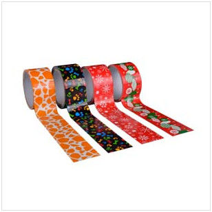 Custom Logo Printed Colored Packaging Tape Environment Protection 35 - 65 mic supplier