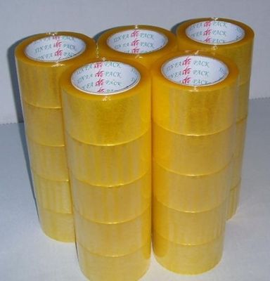 Durable Viscosity BOPP Packaging Tape Yellowish Strength Practical supplier