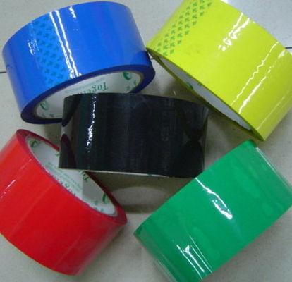 Professional Patterned Colored Packaging Tape Coated With Water Based Acrylic Glue supplier