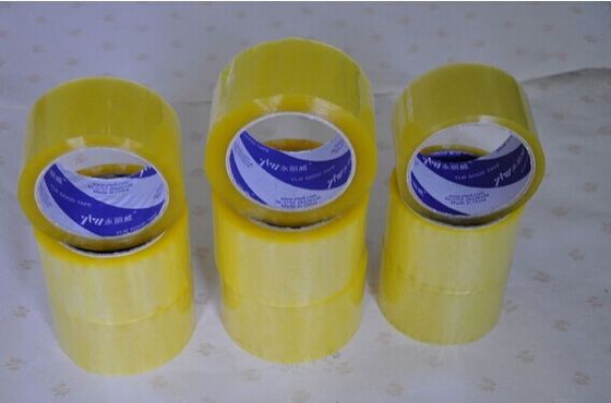 Clear Low Noise Stable BOPP Packaging Tape High Adhesive 45mic supplier