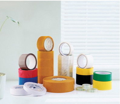 18mm High Adhesive Customized BOPP Stationery Tape With ISO And SGS supplier