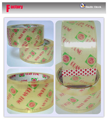   Pressure Sensitive Water Proof  Clear Packing Tape supplier