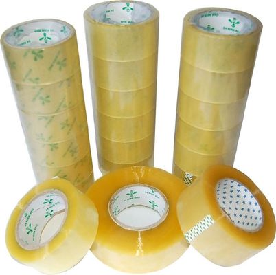 Single Sided Adhesive Side And No Printing Design Bopp Packing Tape supplier